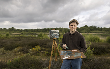 Kunstenaar Aaron-Victor Peeters